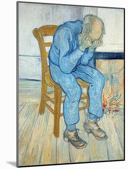 Old Man in Sorrow, 1890-Vincent van Gogh-Mounted Giclee Print