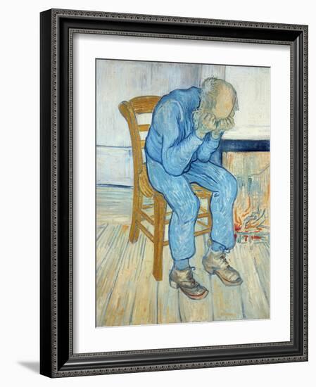 Old Man in Sorrow, 1890-Vincent van Gogh-Framed Giclee Print