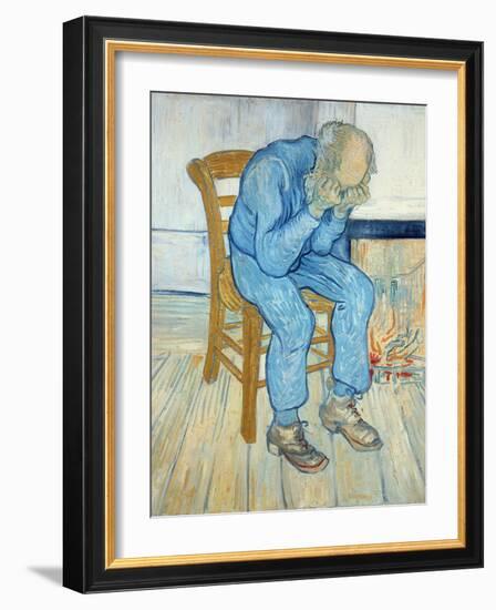 Old Man in Sorrow, 1890-Vincent van Gogh-Framed Giclee Print