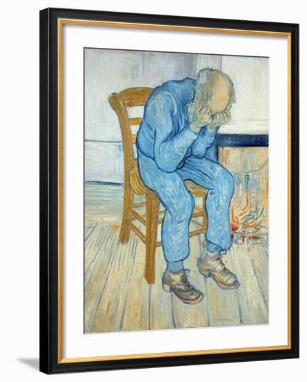 Old Man in Sorrow, 1890-Vincent van Gogh-Framed Giclee Print