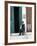 Old Man in Traditional Costume, Crete, Greece-Michael Short-Framed Photographic Print