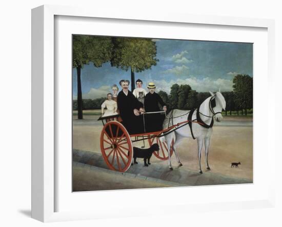 Old Man Junier's Trap, 1908-Henri Rousseau-Framed Giclee Print