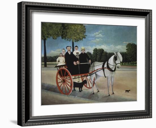 Old Man Junier's Trap, 1908-Henri Rousseau-Framed Giclee Print