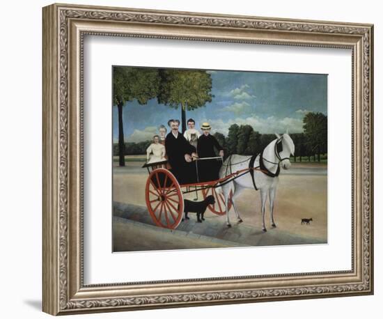 Old Man Junier's Trap, 1908-Henri Rousseau-Framed Giclee Print