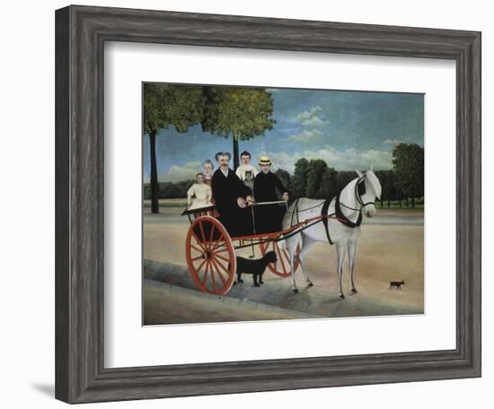 Old Man Junier's Trap, 1908-Henri Rousseau-Framed Giclee Print