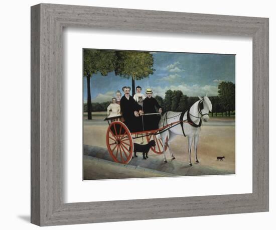 Old Man Junier's Trap, 1908-Henri Rousseau-Framed Giclee Print