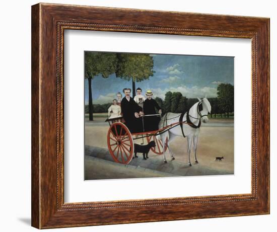 Old Man Junier's Trap, 1908-Henri Rousseau-Framed Giclee Print