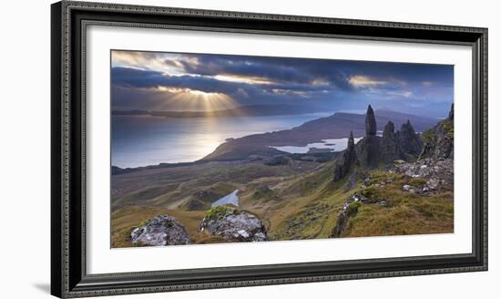 Old Man of Storr, Isle of Skye, Scotland. Autumn (November)-Adam Burton-Framed Photographic Print