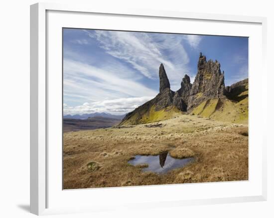 Old Man of Storr, Isle of Skye, Scotland-David Wall-Framed Photographic Print