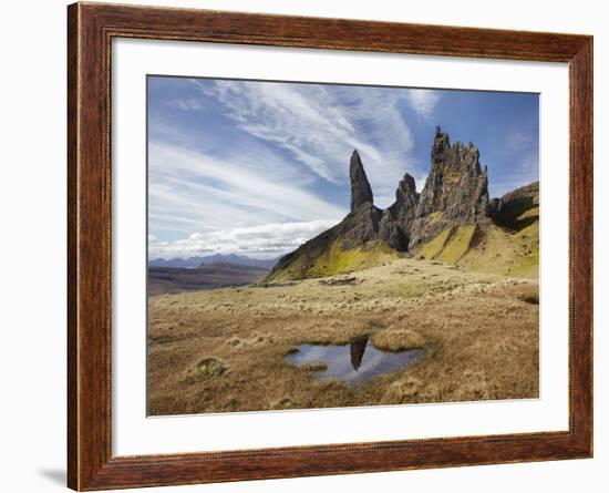 Old Man of Storr, Isle of Skye, Scotland-David Wall-Framed Photographic Print