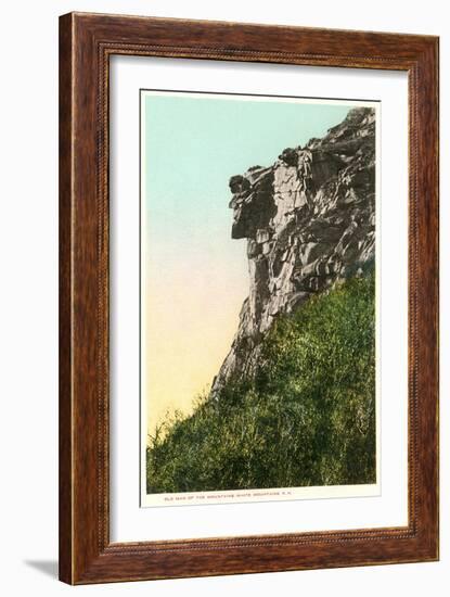 Old Man of the Mountains, White Mountain, New Hampshire-null-Framed Art Print