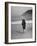 Old Man Wading on San Sebastian Beach-Eliot Elisofon-Framed Photographic Print