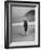 Old Man Wading on San Sebastian Beach-Eliot Elisofon-Framed Photographic Print