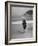 Old Man Wading on San Sebastian Beach-Eliot Elisofon-Framed Photographic Print