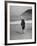 Old Man Wading on San Sebastian Beach-Eliot Elisofon-Framed Photographic Print