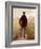 Old Man Walking in a Rye Field-Laurits Andersen Ring-Framed Giclee Print