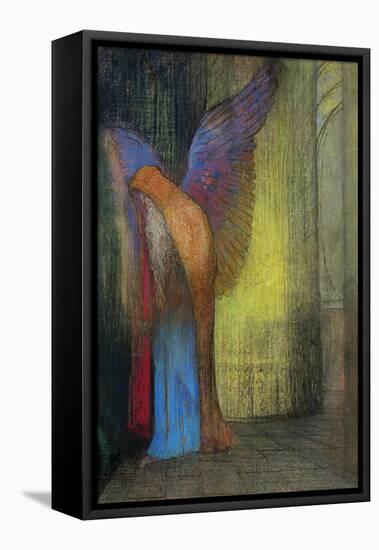 Old Man with Wings, 1895-Odilon Redon-Framed Premier Image Canvas