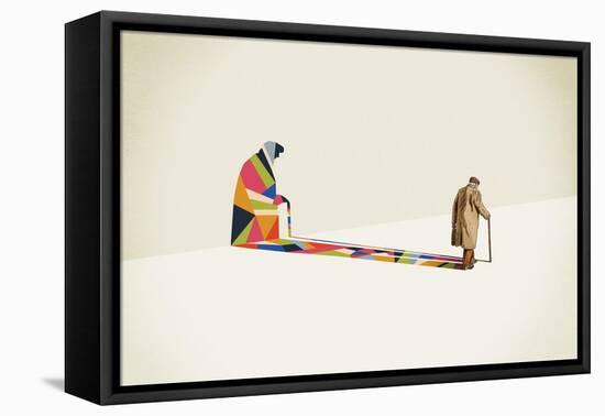 Old Man-Jason Ratliff-Framed Premier Image Canvas