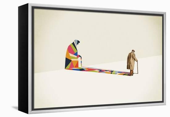 Old Man-Jason Ratliff-Framed Premier Image Canvas