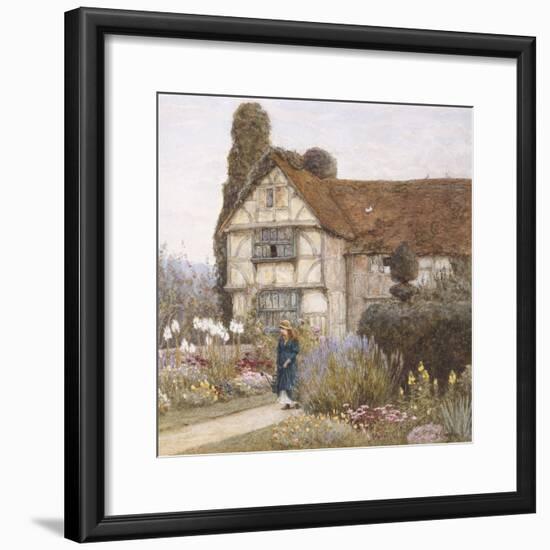 Old Manor House-Helen Allingham-Framed Premium Giclee Print