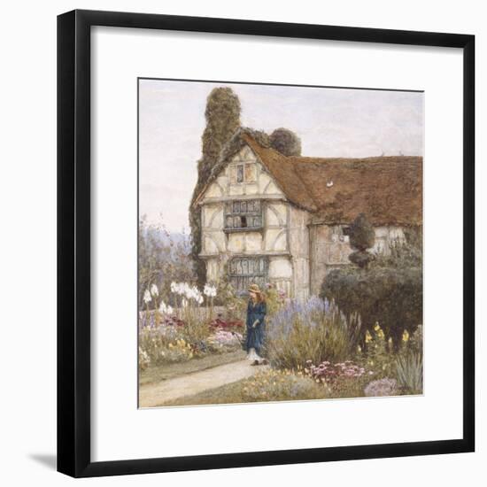 Old Manor House-Helen Allingham-Framed Premium Giclee Print