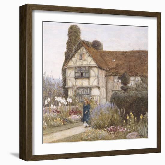 Old Manor House-Helen Allingham-Framed Premium Giclee Print