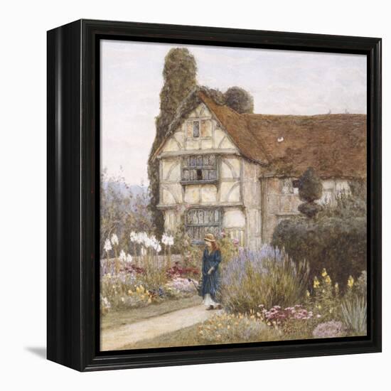 Old Manor House-Helen Allingham-Framed Premier Image Canvas