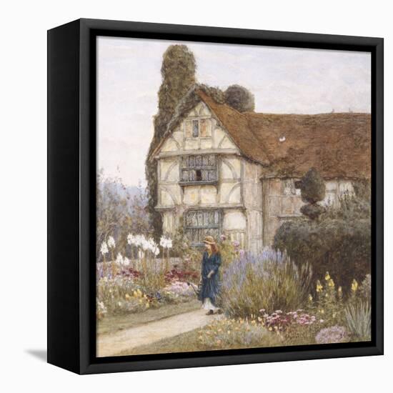 Old Manor House-Helen Allingham-Framed Premier Image Canvas