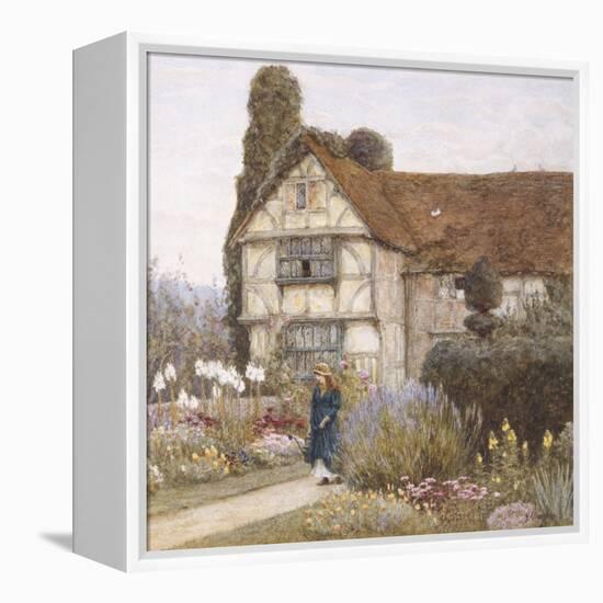 Old Manor House-Helen Allingham-Framed Premier Image Canvas