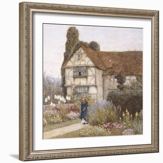 Old Manor House-Helen Allingham-Framed Giclee Print