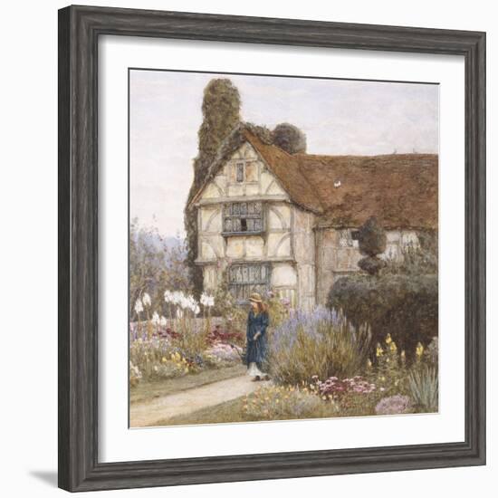 Old Manor House-Helen Allingham-Framed Giclee Print