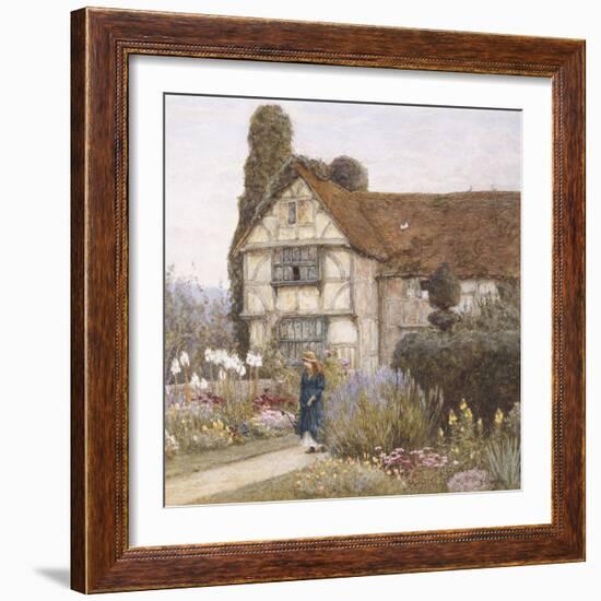 Old Manor House-Helen Allingham-Framed Giclee Print