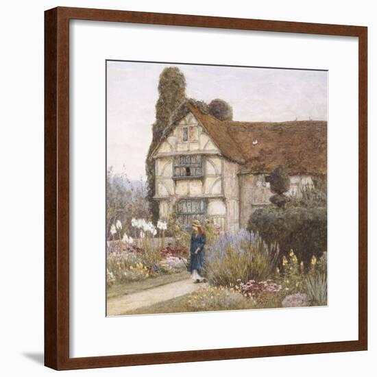 Old Manor House-Helen Allingham-Framed Giclee Print