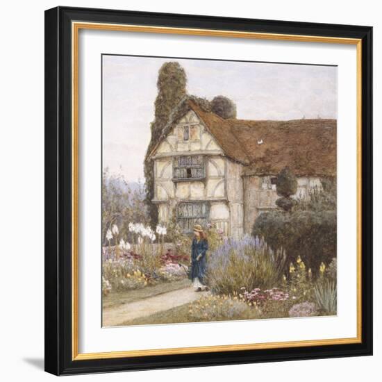 Old Manor House-Helen Allingham-Framed Giclee Print