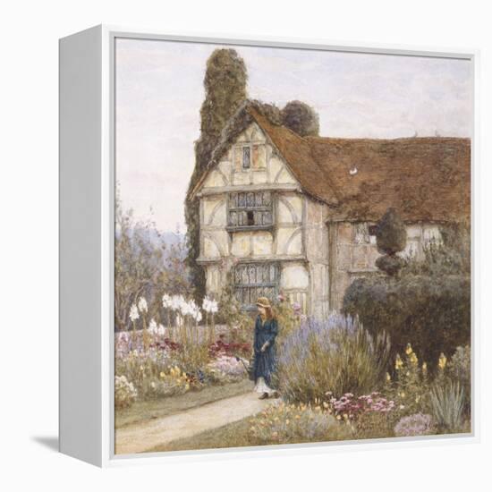 Old Manor House-Helen Allingham-Framed Premier Image Canvas