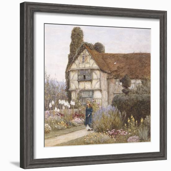 Old Manor House-Helen Allingham-Framed Giclee Print