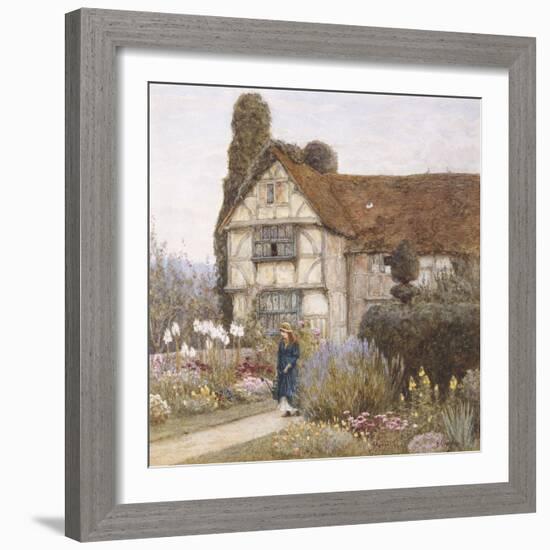 Old Manor House-Helen Allingham-Framed Giclee Print