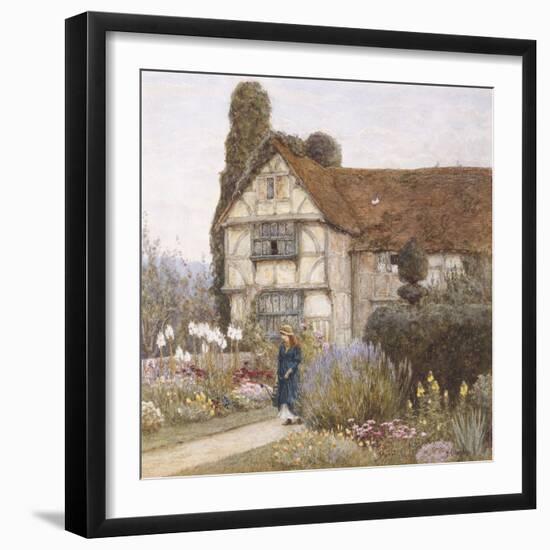 Old Manor House-Helen Allingham-Framed Giclee Print