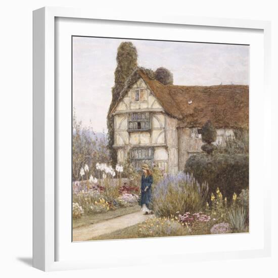 Old Manor House-Helen Allingham-Framed Giclee Print