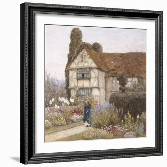 Old Manor House-Helen Allingham-Framed Giclee Print