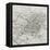 Old Map Of Nuremberg, Germany-marzolino-Framed Stretched Canvas