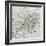 Old Map Of Nuremberg, Germany-marzolino-Framed Art Print