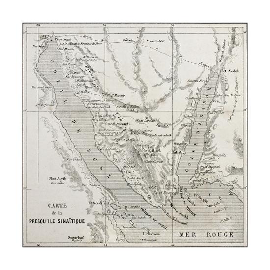 Old Map Of Sinai Peninsula Created By Erhard Published On Le Tour Du Monde Paris 1864 Art Print Marzolino Art Com Old Map Of Sinai Peninsula Created By Erhard Published On Le Tour Du Monde Paris 1864 Art Print Marzolino Art Com