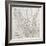 Old Map Of Sinai Peninsula. Created By Erhard, Published On Le Tour Du Monde, Paris, 1864-marzolino-Framed Art Print