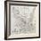 Old Map Of Sinai Peninsula. Created By Erhard, Published On Le Tour Du Monde, Paris, 1864-marzolino-Framed Art Print