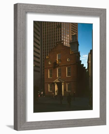 Old Massachusetts State House-Jack E. Boucher-Framed Photo