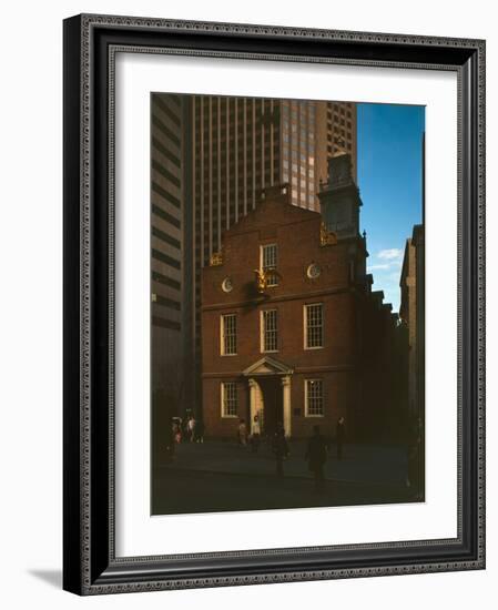 Old Massachusetts State House-Jack E. Boucher-Framed Photo