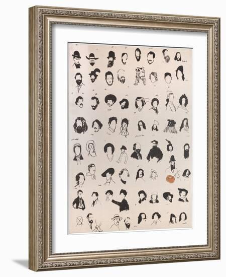 Old Masters, 2014 (Screenprint)-Holly Frean-Framed Giclee Print