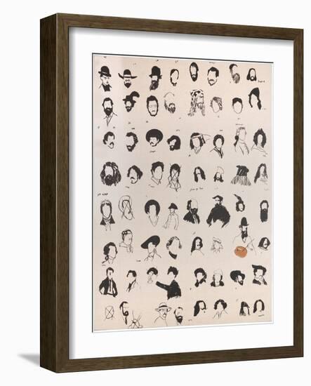 Old Masters, 2014 (Screenprint)-Holly Frean-Framed Giclee Print