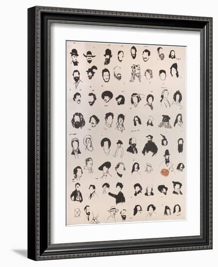 Old Masters, 2014 (Screenprint)-Holly Frean-Framed Giclee Print